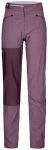 Ortovox - Women's Brenta Pants - Trekkinghose Gr XS - Long lila