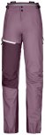 Ortovox - Women's Westalpen 3L Light Pants - Regenhose Gr L lila