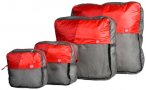 Pajak - UL Packing Cubes Set - Packsack Gr S-XL grau/rot
