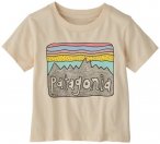 Patagonia - Baby Fitz Roy Skies - T-Shirt Gr 3 Years beige