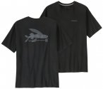 Patagonia - Flying Fish Responsibili-Tee - T-Shirt Gr S schwarz