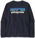 Patagonia - L/S P-6 Logo Responsibili-Tee - Longsleeve Gr XS blau