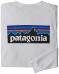 Patagonia - L/S P-6 Logo Responsibili-Tee - Longsleeve Gr L grau