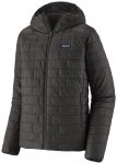Patagonia - Nano Puff Hoody - Kunstfaserjacke Gr M grau/schwarz