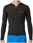 Patagonia - Regulator Lite Full Zip L/S Top - Lycra Gr L schwarz