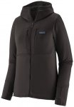 Patagonia - Women's R1 Thermal Full-Zip Hoody - Fleecejacke Gr L schwarz