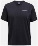 Peak Performance - Explore Logo Tee - T-Shirt Gr L schwarz