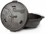 Petromax - Feuertopf - Topf Gr 3,5 l - ft4,5 grau/schwarz