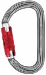 Petzl - Am'D Twist-Lock - Verschlusskarabiner grau