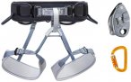 Petzl - Kit Corax Grigri Sm'D - Kletterset Gr Size 2 - M-XL grau