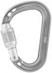 Petzl - Rocha - Schraubkarabiner grau