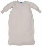 Reiff - Kid's Schlafsack Frottee mit Arm - Kinderschlafsack Gr 74/80  Grau