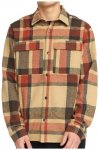 Revolution - Utility Shirt Checked - Hemd Gr M braun