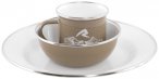 Robens - Tongass Single Emaille-Set - Geschirr-Set weiß