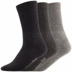 Rohner - Basic Sport 3er Pack - Multifunktionssocken 39-42 grau