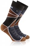 Rohner - Copper Trek L/R - Wandersocken 36-38 schwarz