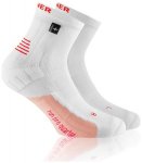 Rohner - Run Pro Quarter L/R - Laufsocken 36-38 weiß/grau