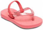 Roxy - Kid's Viva Sparkle Sandals For Toddlers - Sandalen US 5K rot/rosa/beige