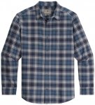 Royal Robbins - Lieback Organic Cotton Flannel L/S - Hemd Gr M blau/grau
