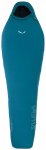 Salewa - Diadem Warm Long - Daunenschlafsack Gr One Size Zip: Left Blau
