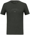 Salewa - Eagle EITD Alpine Merino T-Shirt - Merinoshirt Gr 46 grün