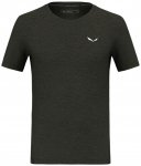 Salewa - Eagle Minilogo Alpine Merino T-Shirt - Merinoshirt Gr 48 grün