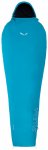 Salewa - Micro II 600 - Kunstfaserschlafsack Gr One Size Zip: Left Blau