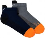 Salewa - MTN TRN All Mountain Low Sock - Wandersocken 39-41 blau