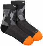 Salewa - Pedroc Camu All Mountain QRT Sock - Wandersocken 39-41 schwarz