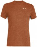Salewa - Puez Melange Dry S/S Tee - T-Shirt Gr 54 braun