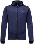 Salewa - Sella Crevasse Hooded Jacket - Fleecejacke Gr 54 blau