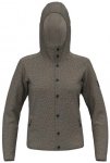 Salewa - Women's Sarner Undyed Wool Hooded Jacket - Wolljacke Gr 40 grau/braun