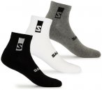 Salomon - Everyday Ankle 3-Pack - Multifunktionssocken 45-47 weiß