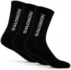 Salomon - Everyday Crew 3-Pack - Multifunktionssocken 39-41 schwarz
