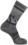 Salomon - Retro Wool Crew - Wandersocken 45-47 grau