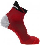 Salomon - Speedcross Ankle - Laufsocken 39-41 rot