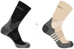 Salomon - X Ultra Access Crew 2-Pack - Wandersocken 39-41 beige