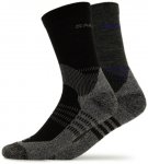Salomon - X Ultra Access Crew 2-Pack - Wandersocken 36-38 schwarz