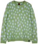 Santa Cruz - Jaguar Knit Crew - Pullover Gr M grün