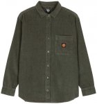 Santa Cruz - Women's Classic Label L/S Shirt - Hemd Gr 8 oliv