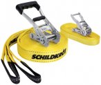 Schildkröt Fun Sports - Slackline + Teaching Line - Slackline Gr 15 m - 5 cm ge