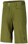 Scott - Shorts Trail Flow with Pad - Radhose Gr L oliv