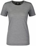 Scott - Women's Commuter Merino Tee - Merinoshirt Gr M grau