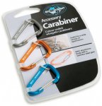Sea to Summit - Accessory Carabiner 3Pcs - Materialkarabiner grau