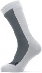 Sealskinz - Waterproof Cold Weather Mid Length Sock - Radsocken Unisex S grau