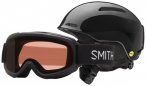 Smith - Kid's Glide / Gambler S2 (VLT 36%) - Skihelm Gr 51-55 cm rot;schwarz;wei