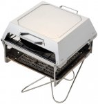 Snow Peak - Field Oven - Trockenbrennstoffkocher metallic