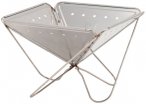 Snow Peak - Pack & Carry Fireplace XL - Trockenbrennstoffkocher metallic