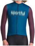 Sportful - Supergiara Logo Thermal Jersey - Radtrikot Gr L blau