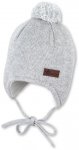 Sterntaler - Kid's OCS Strickmütze Pompon - Mütze Gr 43 cm grau